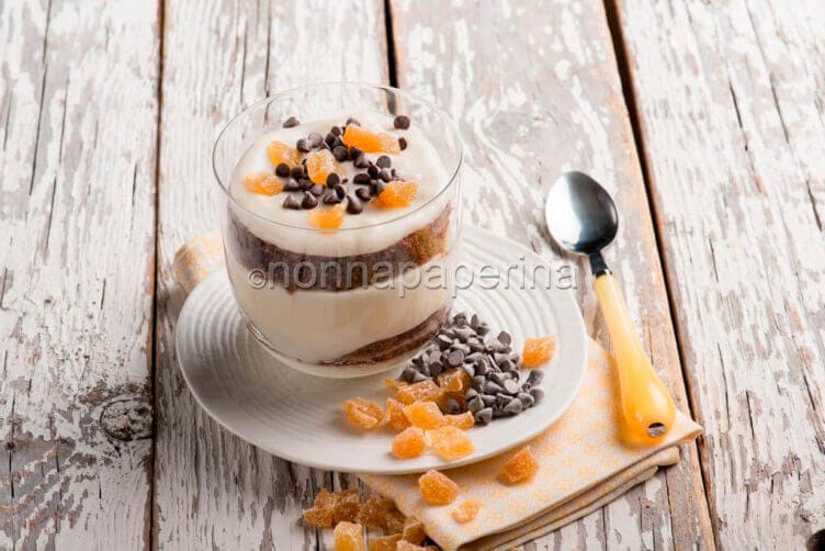 Tiramisu con Pan di Spagna al cacao