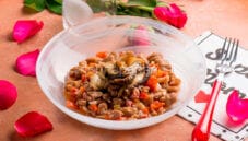 Gnocchetti ossolani con ragù di agnello e porcini