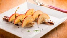 Insalatina croccante di radicchio con sedano rapa e mela 