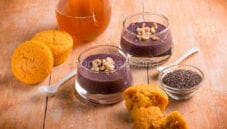 Pudding con bacche di acai, un dolce davvero goloso