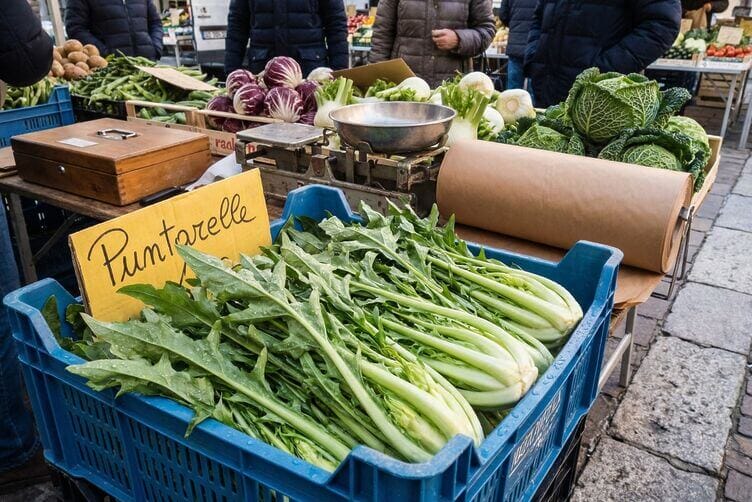 puntarelle al mercato puntarelle