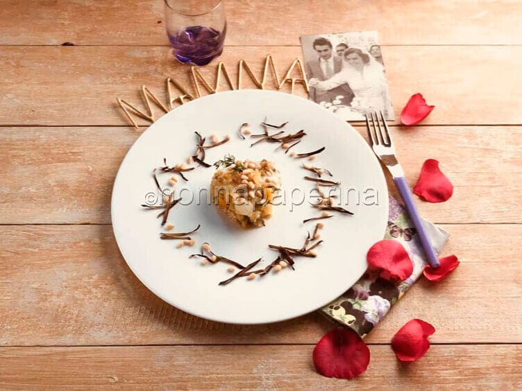 Festa della mamma: cuore di melanzana alla siciliana cuore di melanzana alla siciliana