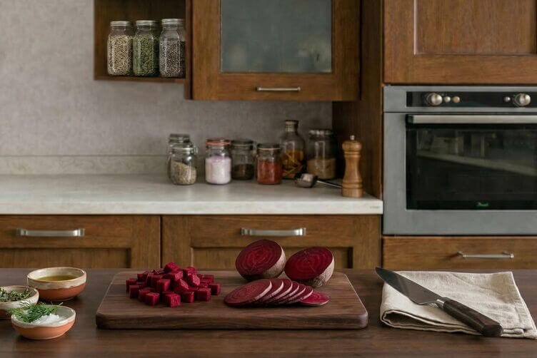 Meal prep barbabietole rosse