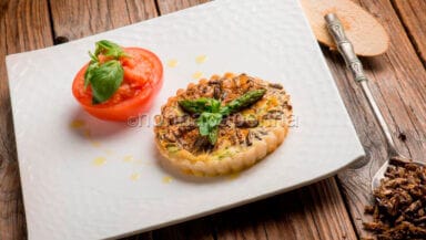 quiche di grilli