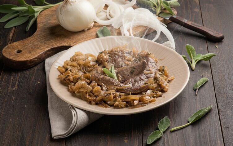 fegato alla veneziana