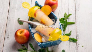 Ghiaccioli alla pesca