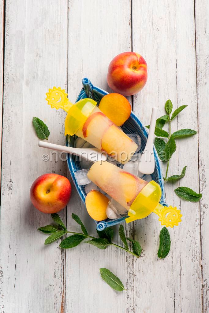 Ghiaccioli alla pesca Ghiaccioli alla pesca