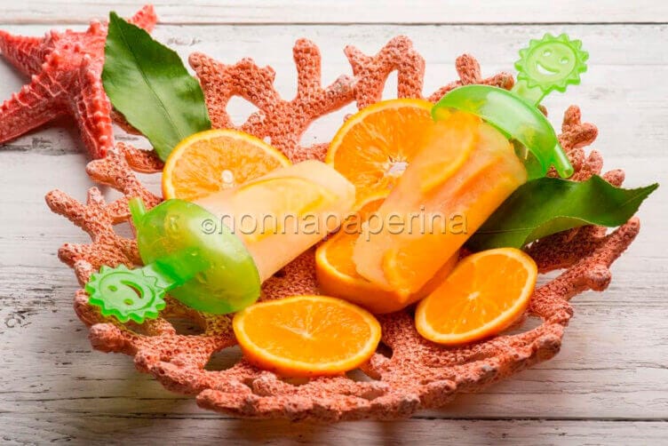 Una sfiziosa bontà estiva: i ghiaccioli all’arancia ghiaccioli allarancia