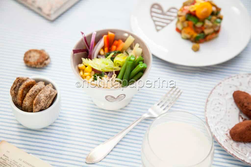 Blinis di farina di castagne