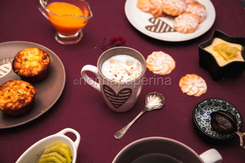 Bavarese al latte e zenzero