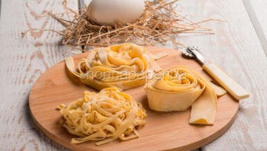 Pasta fresca alle uova di oca