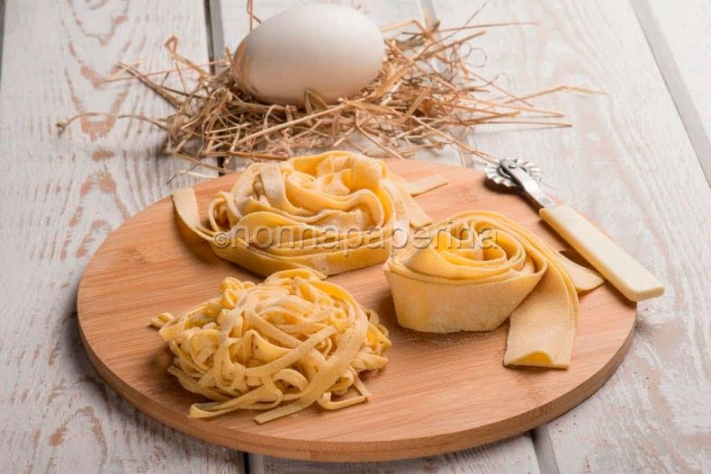 Pasta fresca alle uova di oca