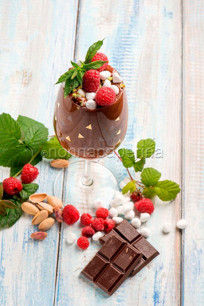 Spuma di cioccolato calda