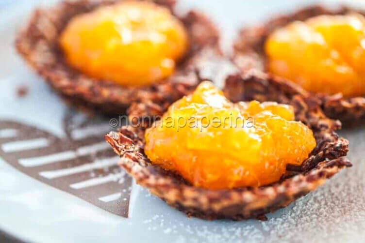 Tartellette di riso rosso