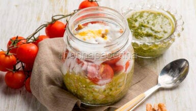 Farro al pesto