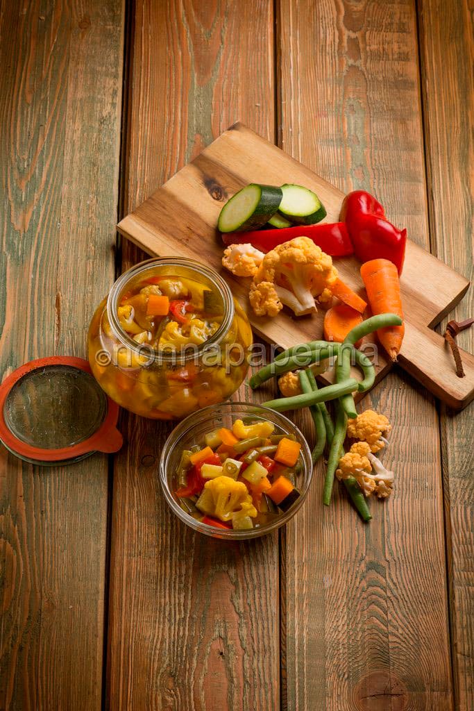 Giardiniera in vasocottura