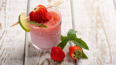 granita di fragole