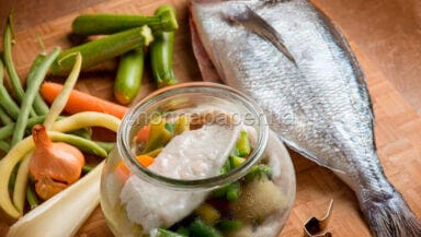 Filetto di orata in vasocottura