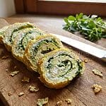 Rotolo di frittata con portulaca, una ricetta nutriente