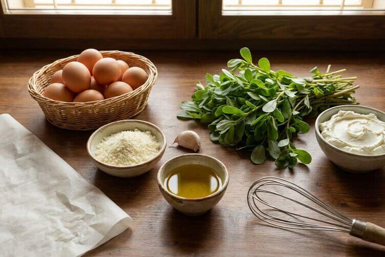 Rotolo di frittata con portulaca (2) Rotolo di frittata con portulaca (2)