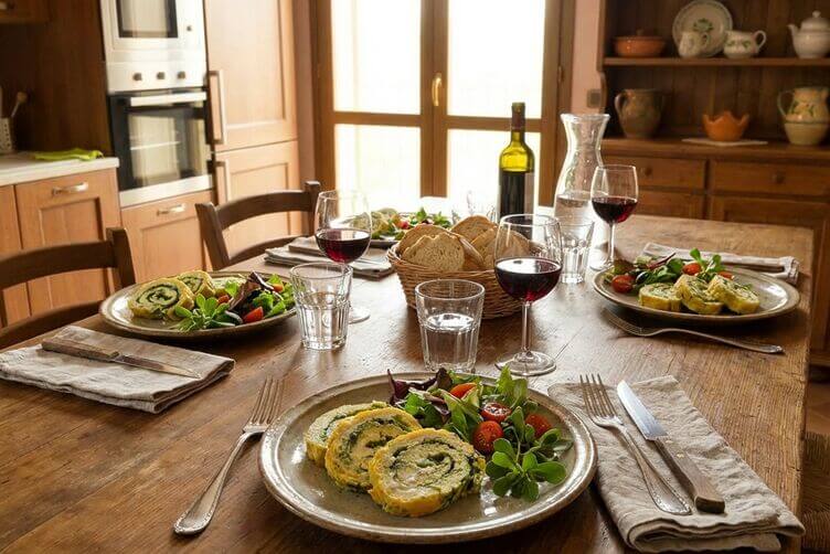 Rotolo di frittata con portulaca (4) Rotolo di frittata con portulaca (4)