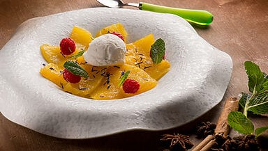 ananas caramellato alla lavanda