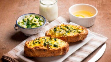 Barchette di pane farcite