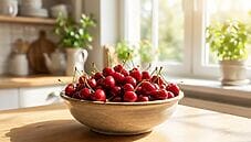 Ciliegie, una tira l’altra e il nutrimento non manca!