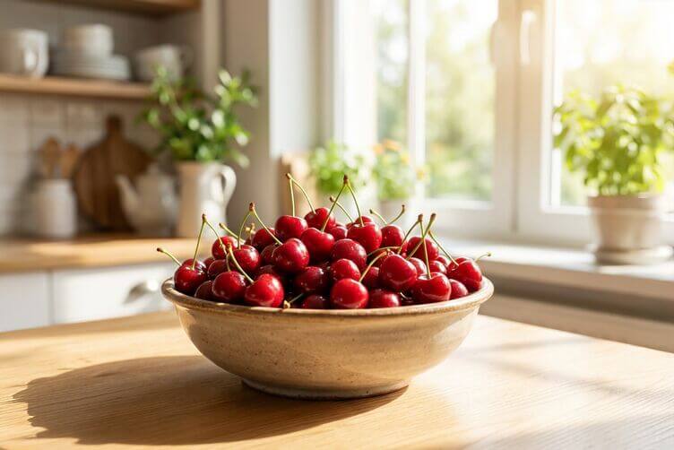 Ciliegie, una tira l’altra e il nutrimento non manca! le ciliegie