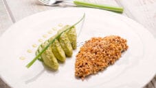 Orata impanata alle nocciole, dei filetti al forno unici