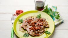 Scaloppine al succo d’uva e bacche di goji