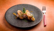 Originalità degli involtini di merluzzo e topinambur Originalità degli involtini di merluzzo e topinambur