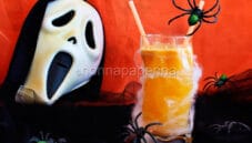 Drink per Halloween? Succo di zucca, mela e arancia Drink per Halloween? Succo di zucca, mela e arancia