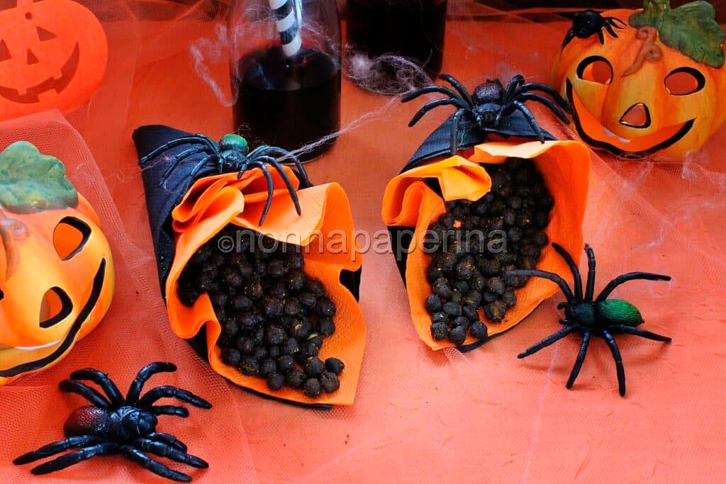 ceci neri alla curcuma in forno