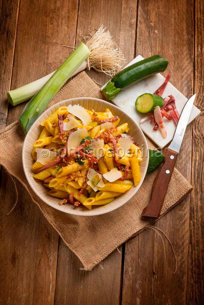 penne zucchine speck nocciole ver al penne zucchine speck nocciole ver al