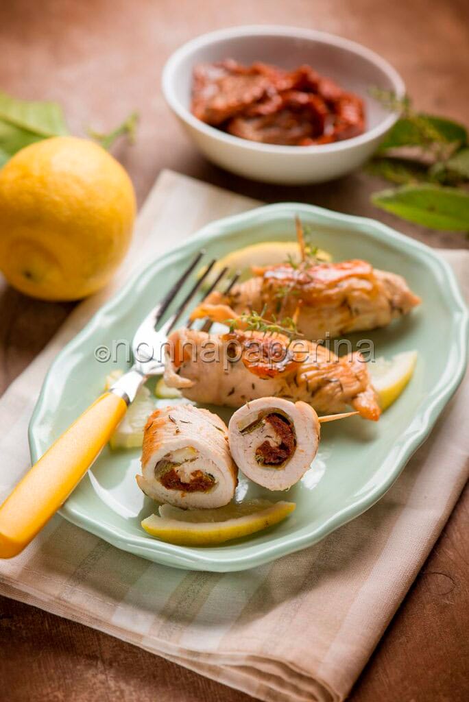 Saltimbocca al limone Saltimbocca al limone