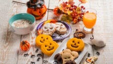 Colazione di Halloween: frollini decorati, succo e muesli!