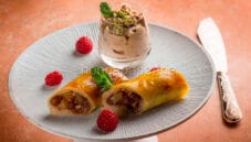 Strudel di mele con spuma alla cannella: afrodisiaco