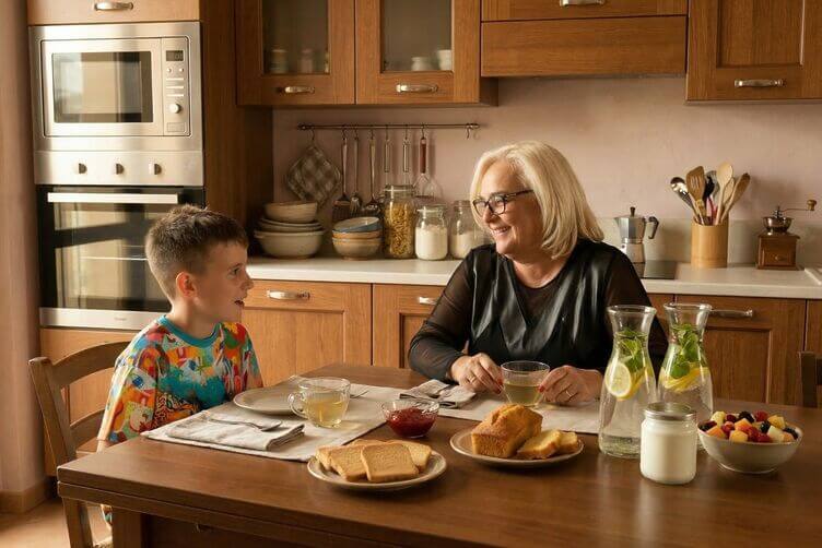 Colazione senza glutine quotidiana