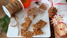 Croccante di sesamo al mandarino : un regalo originale