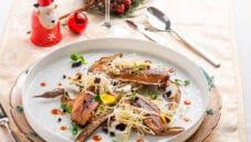 Filetto di aringa marinato, per le feste natalizie