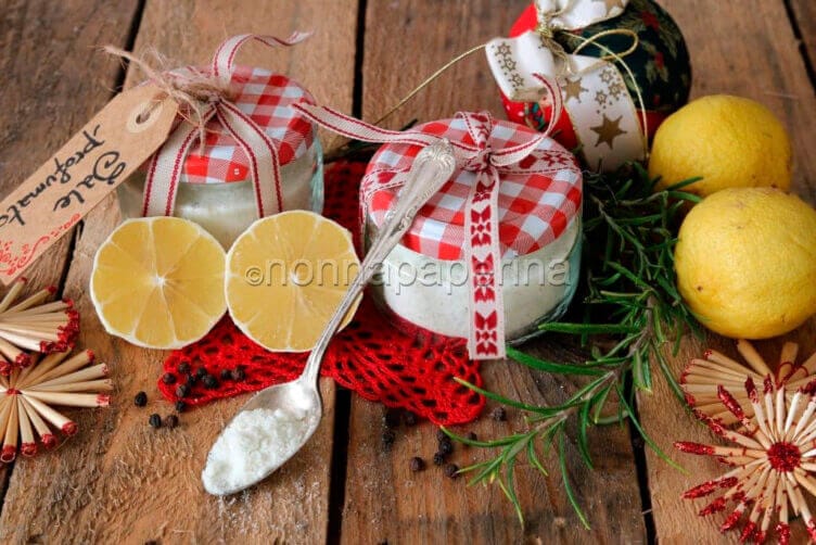 Sale aromatizzato al limone, cadeau che conquista! vasetti di sale aromatizzato al limone