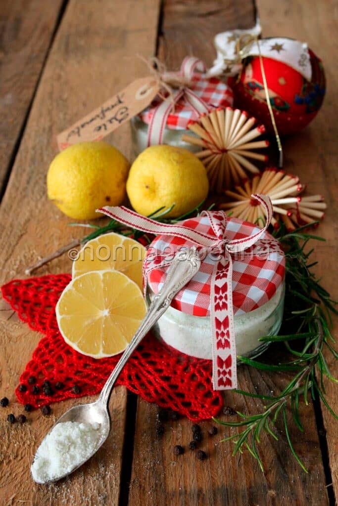 vasetti di sale aromatizzato al limone vasetti di sale aromatizzato al limone