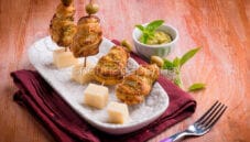 Antipasto sfizioso? Alberelli di sfoglia al pesto genovese