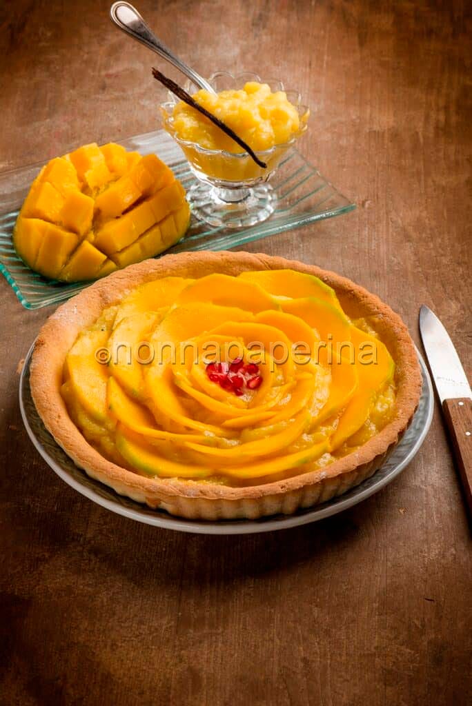 Crostata al mango Crostata al mango