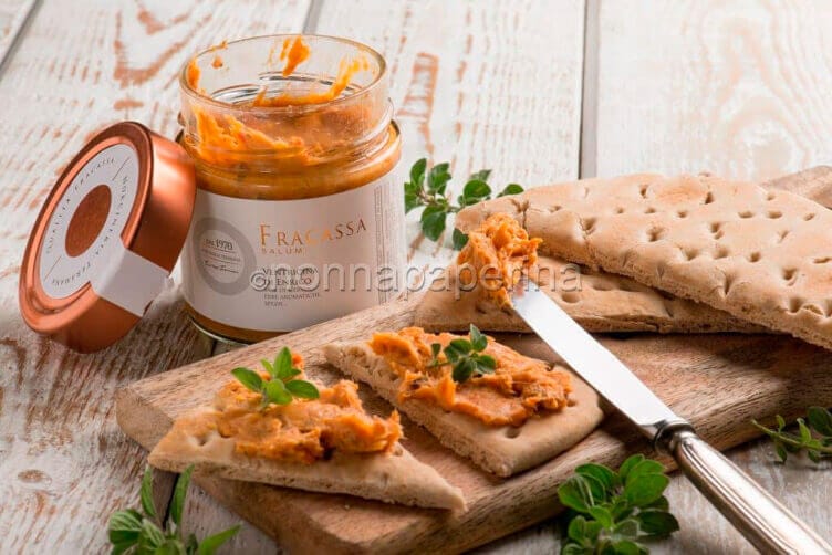 crostini con la ventricina