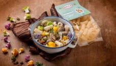 Squisiti maccheroni di riso, cavolfiori ai 3 colori Squisiti maccheroni di riso, cavolfiori ai 3 colori