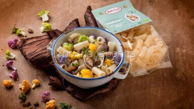 Maccheroni di riso con cavolfiori