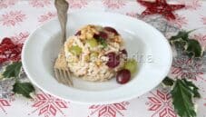 Risotto all’uva e noci, una dolce tentazione Risotto all’uva e noci, una dolce tentazione