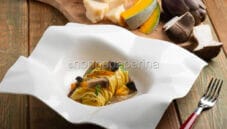 Tagliatelle di ceci con funghi e carciofi : la stagionalità